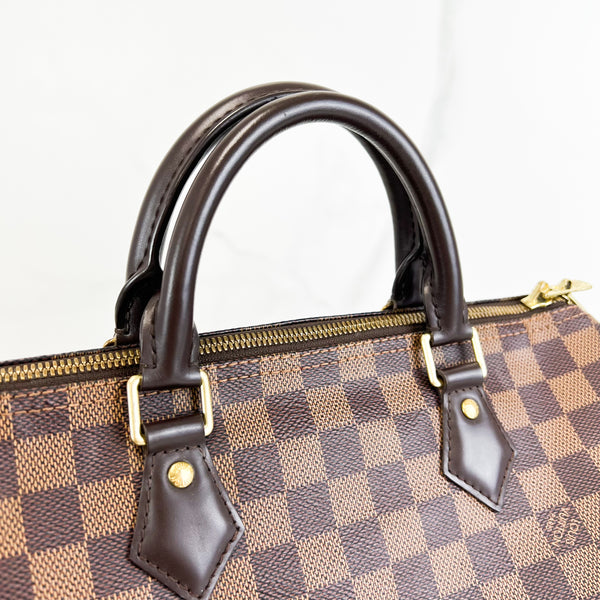 Louis Vuitton Kensington Bowling Bags in Damier Ebene Canvas