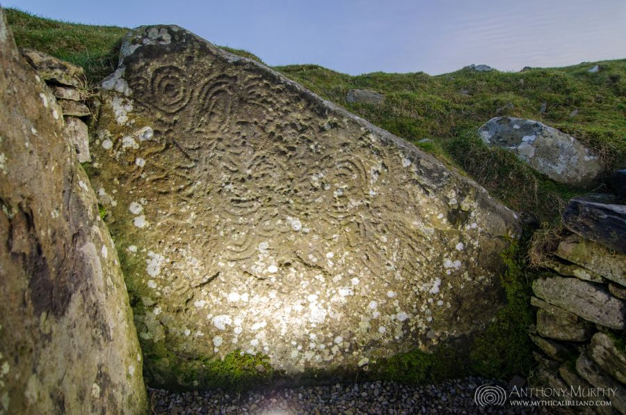 Cairn U Megalithic Art at Loughcrew