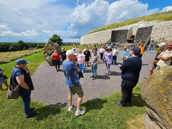 The tour includes a visit to Newgrange