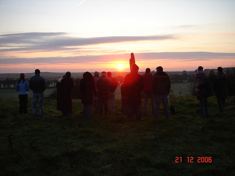 Observers watch winter solstice sunrise at Baltray