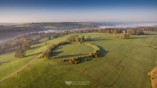 The great henge at Dowth Hall