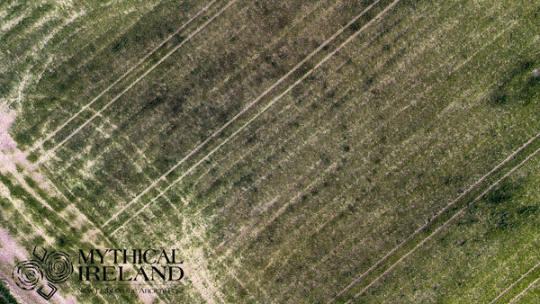 Four poster vertical aerial photograph