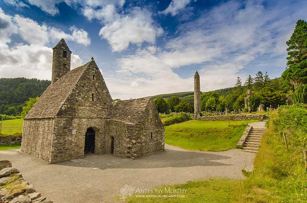 The monastic city of Glendalough, Co. Wicklow