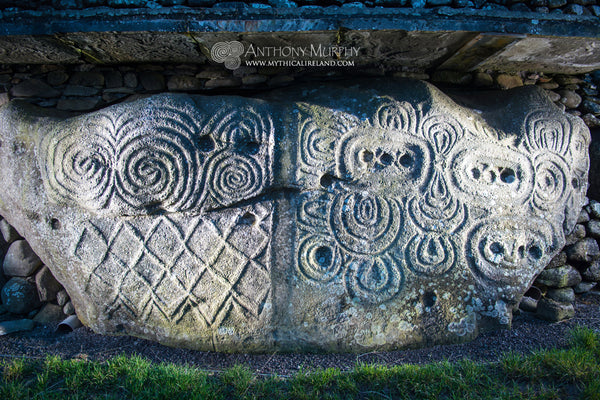 Kerb stone 52 (K52) at Newgrange