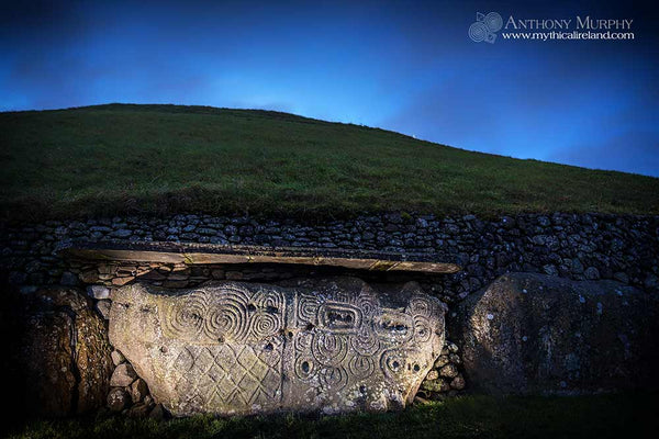 Kerb stone 52 at Newgrange
