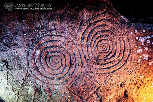 The large S-spirals of kerb stone 67 Newgrange