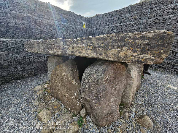 Listoghil's dolmen-like central chamber