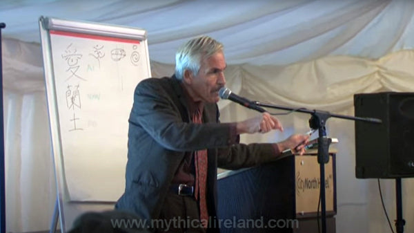 Martin Brennan speaking at a conference in the Boyne Valley in 2009.