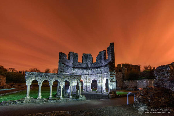 Mellifont Abbey lavabo and ruins