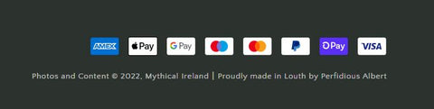 Mythical Ireland payment methods