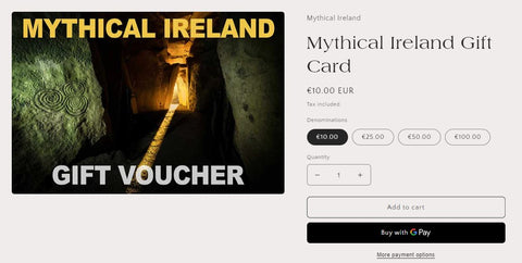 Mythical Ireland Gift Card