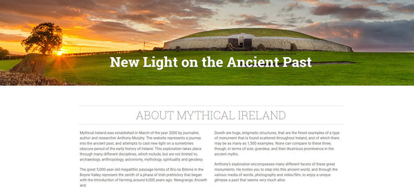New Mythical Ireland website in 2017