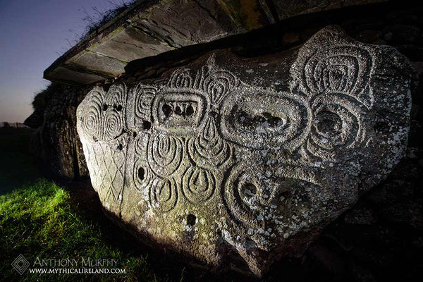 Kerb stone 52 at Newgrange