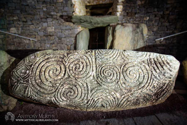 Kerb stone 1 - the entrance kerb at Newgrange