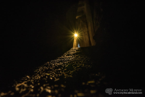 The beam of light in Newgrange