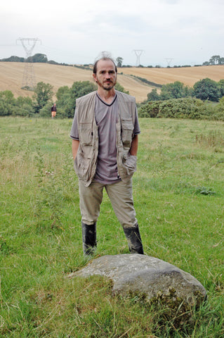 Richard at Garrett's Fort, Ardee, 2005