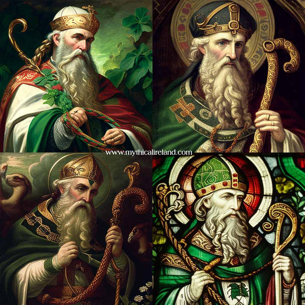 Saint Patrick did not banish snakes from Ireland