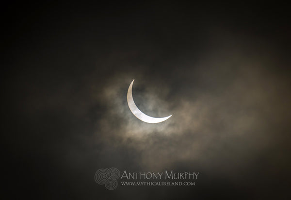 Almost total solar eclipse, 20th March 2015, from Ireland