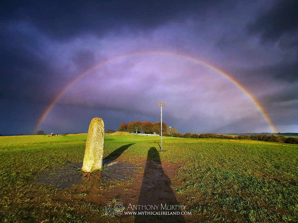 Rainbow over the Stone of Destiny