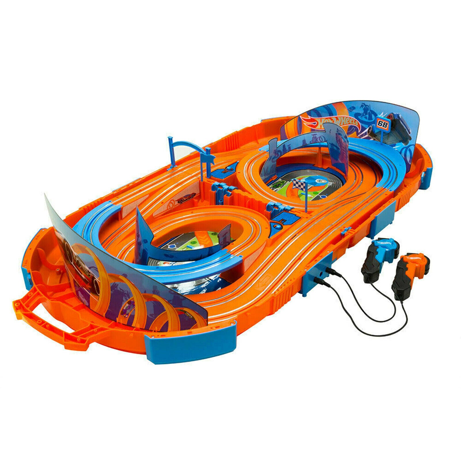 hot wheels foldaway slot car