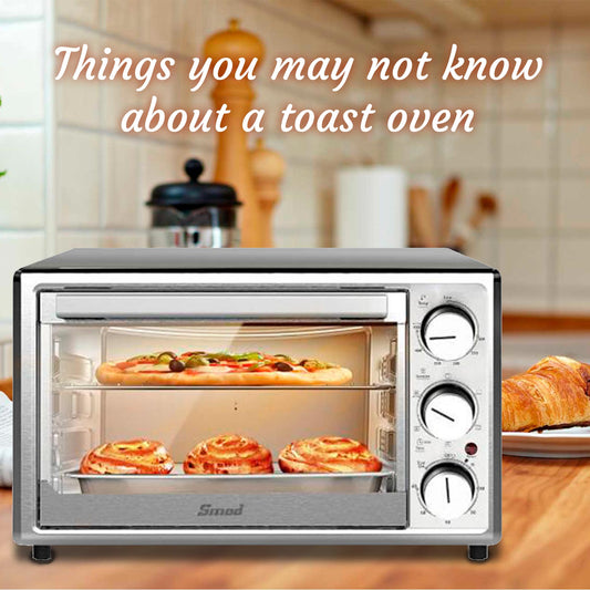 Smad Toaster Oven Air Fryer Combo 25L for Countertop 12 inch Toast