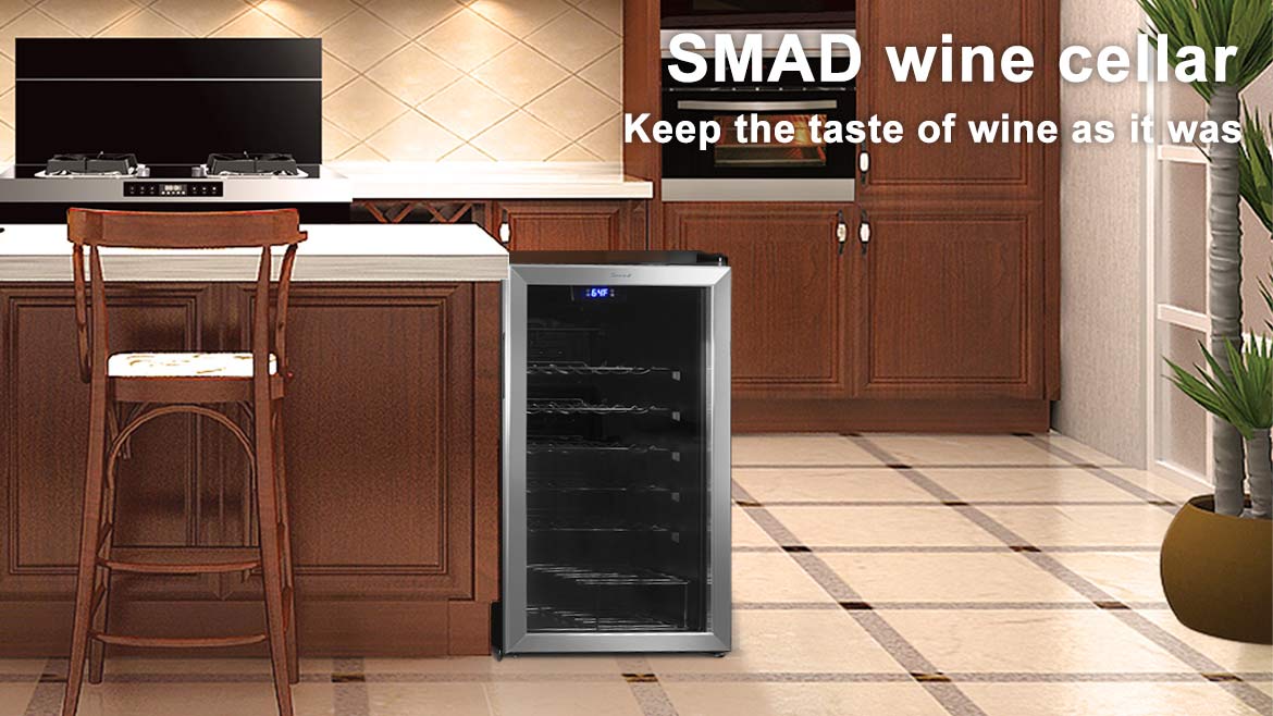 Smad appliances wine cellar, Keep the taste of wine as it was