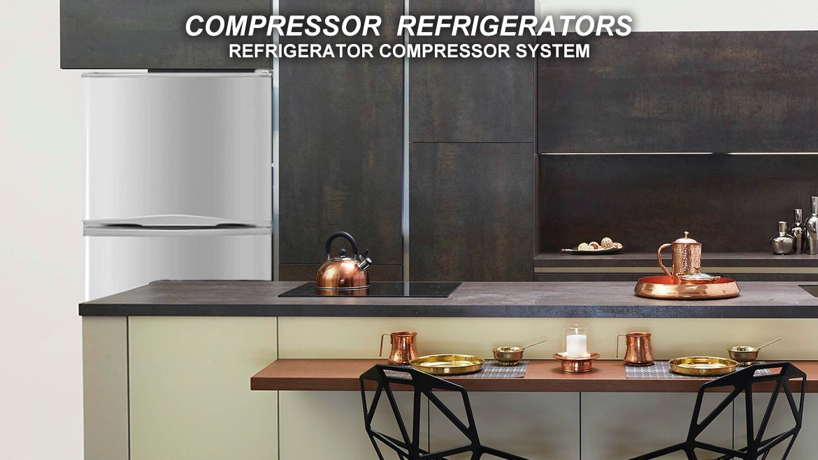SMAD Stainless Steel Top Freezer Reversible Door Refrigerator-12 cu.ft.