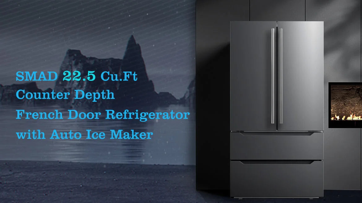 DM-827_01 SMAD 22.5 Cu.Ft Counter Depth French Door Refrigerator
