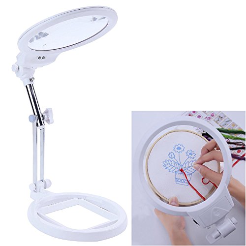 needlepoint magnifying lamp