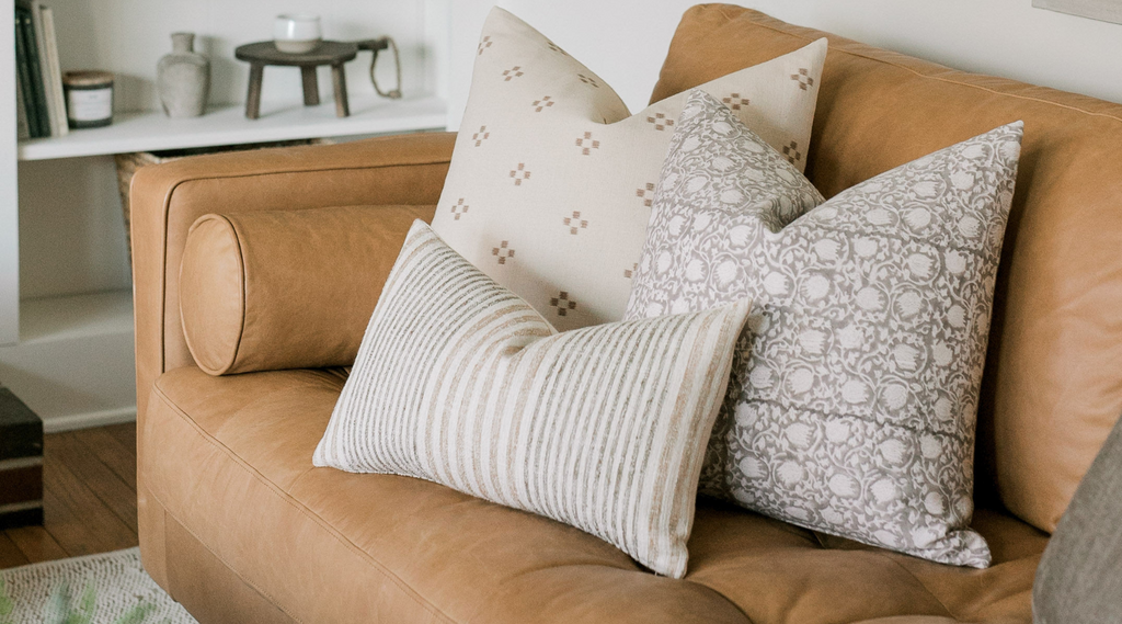 How to Style Throw Pillows on Your Couch Like a Designer