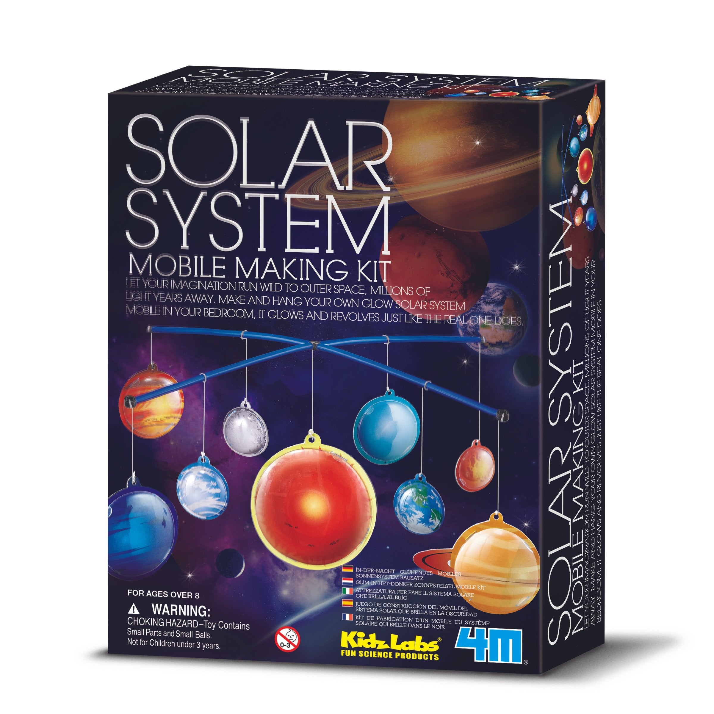 Solar System for Kids Science Experiments Model Building Kit, Glow