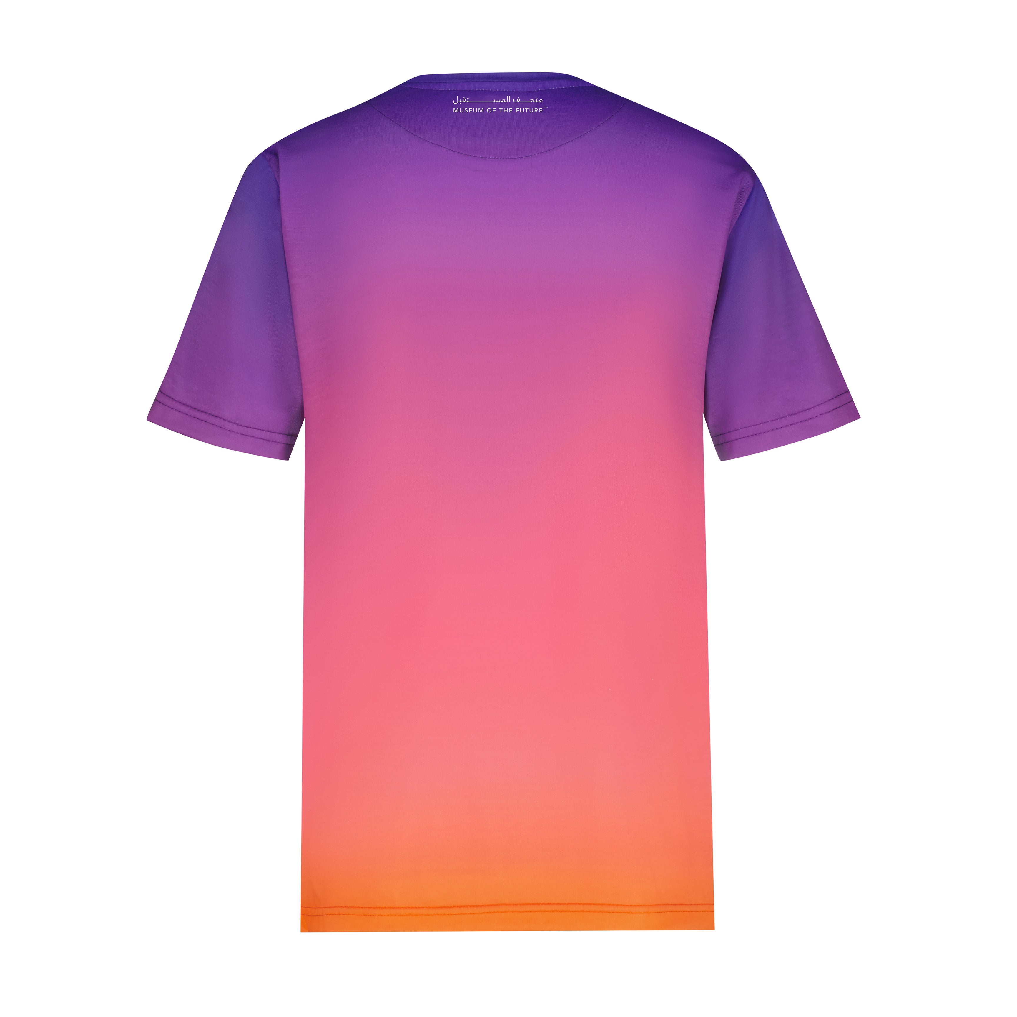 GRADIENT T-SHIRT  PURPLE XL - Museum of the Future