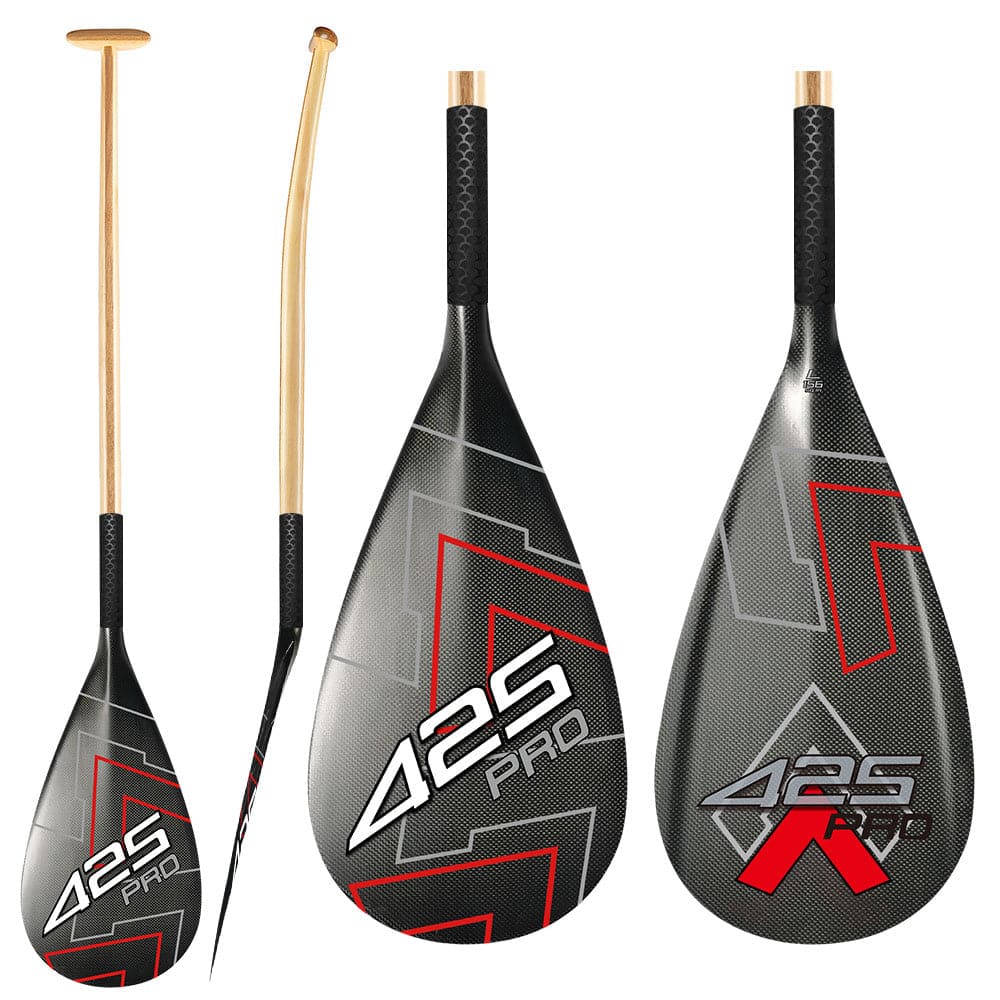 425Pro 1-piece High Modulus Carbon SUP Paddle Tapered Shaft Ultralight