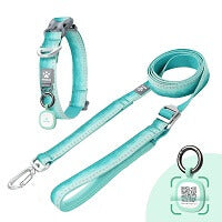 pawaii dog leash and collar set