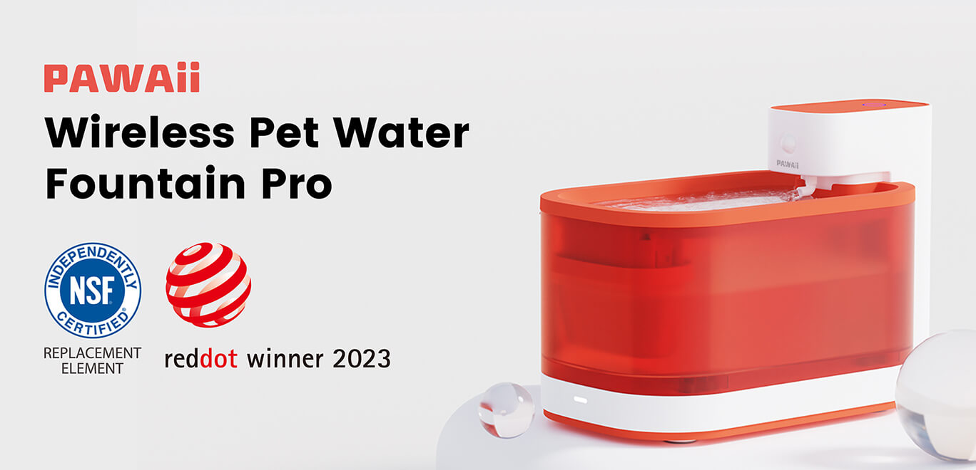 PAWAii Wireless Pet Water Fountain Pro