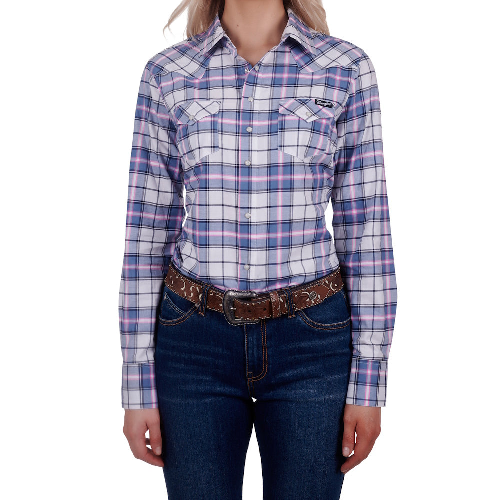 Jay Denim Western Long Sleeve Shirt