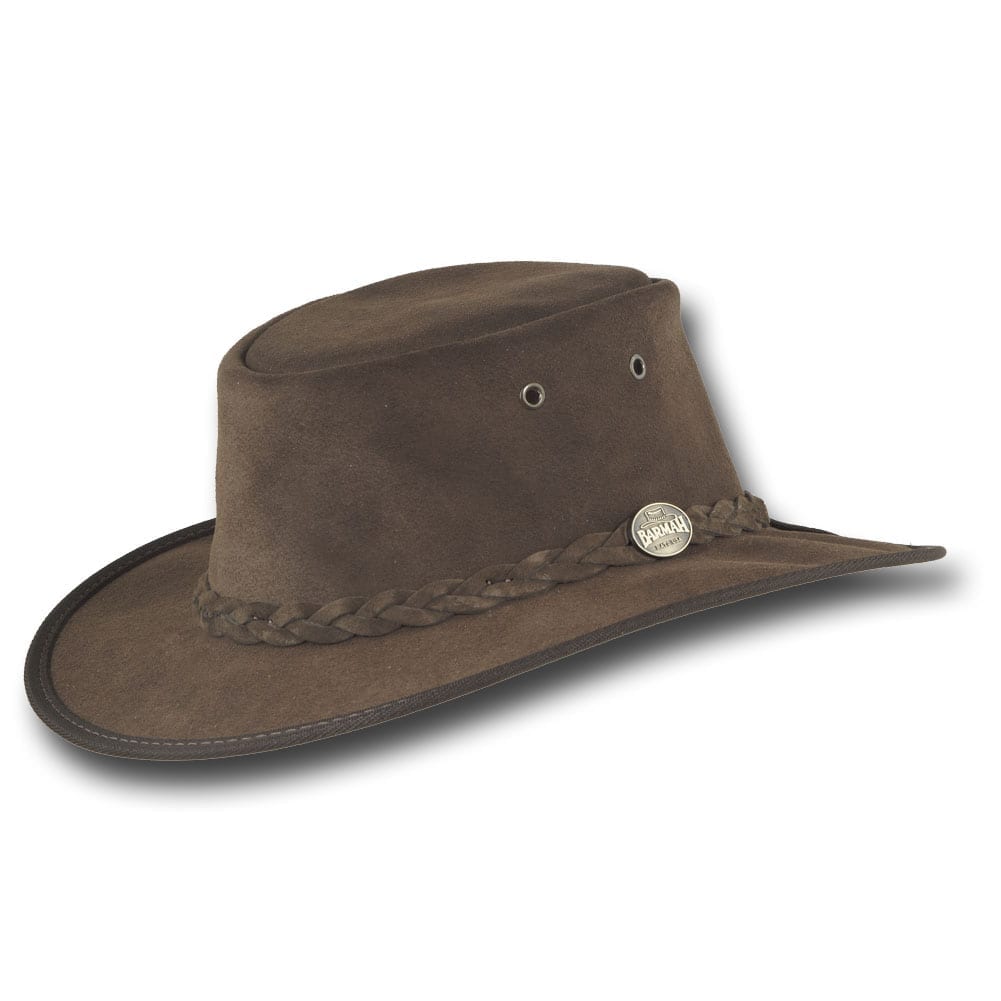 1057NA - Canvas Drover - Navy — Barmah Hats Australia