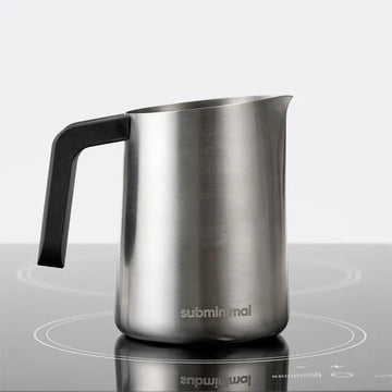  Subminimal NanoFoamer, Handheld Milk Foamer, Velvety  Microfoamed Milk for Barista-Style Coffee, Battery Powered Milk Frother -  Featuring NEW Super-Soft Button: Home & Kitchen