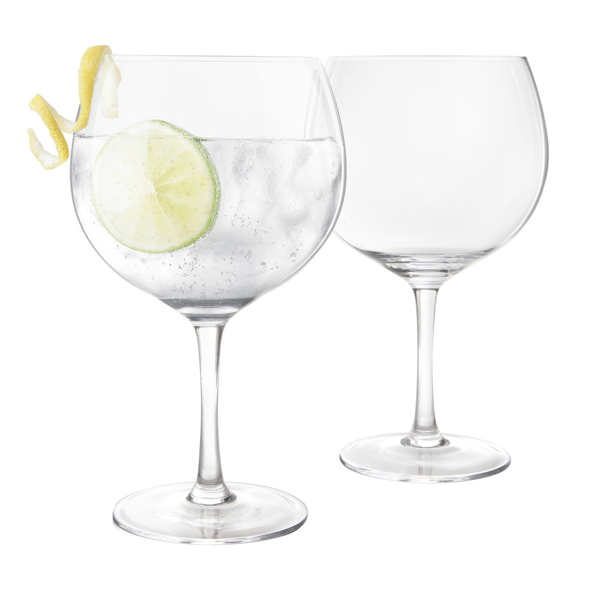 Keltum Lead-Free Crystal White Wine Glasses, Set of 2