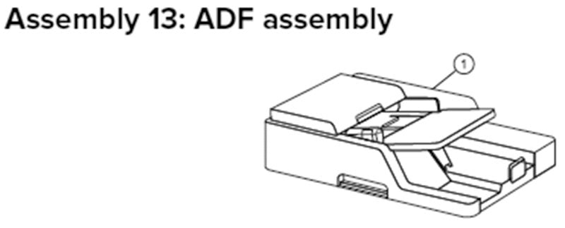 MX71X, MX81X ADF Assembly