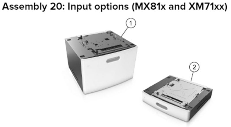MX81X, XM71XX input options.