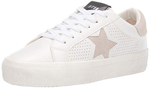 starling white multi suede leather sneakers