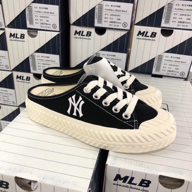 GIÀY MLB ĐẠP GÓT CHÍNH HÃNG  Lazadavn