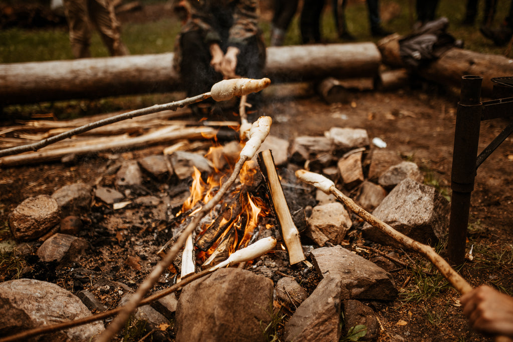 Kanutrip lagerfeuer