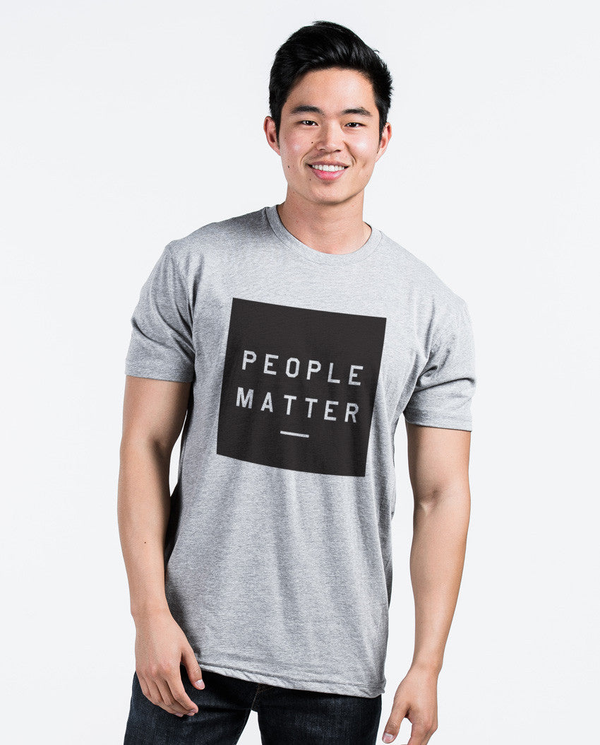 People Matter Unite Premium Fitted Tee - Sevenly