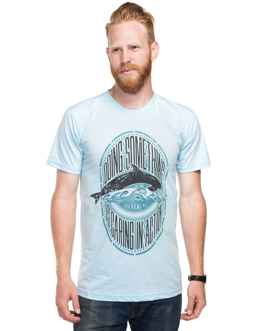Doing Something Fitted Tee - Sevenly