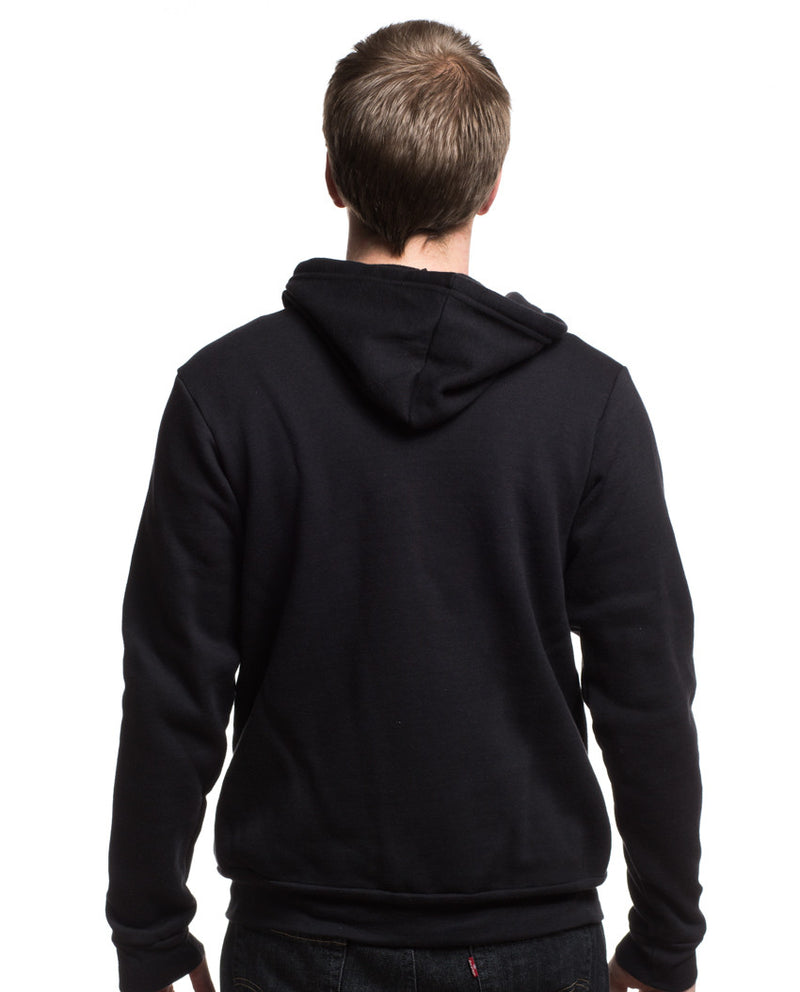 Bravery Badge Strength and Courage Mens Full Zip Hoodie - Sevenly