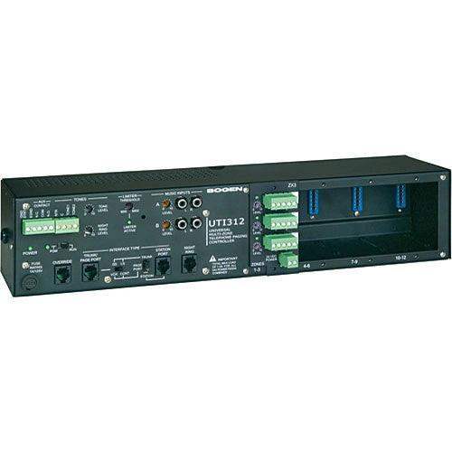 Bogen UTI312 Multi-Zone Paging Controller