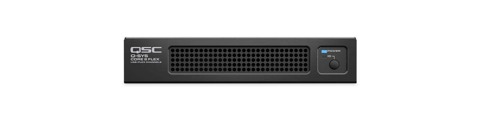 QSC Q-SYS network + analog I/O processor - CORE 8 FLEX