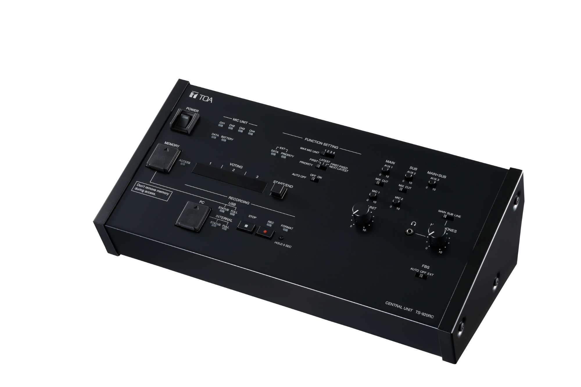 TOA Electronics Central Unit - TS-920RC 3CU